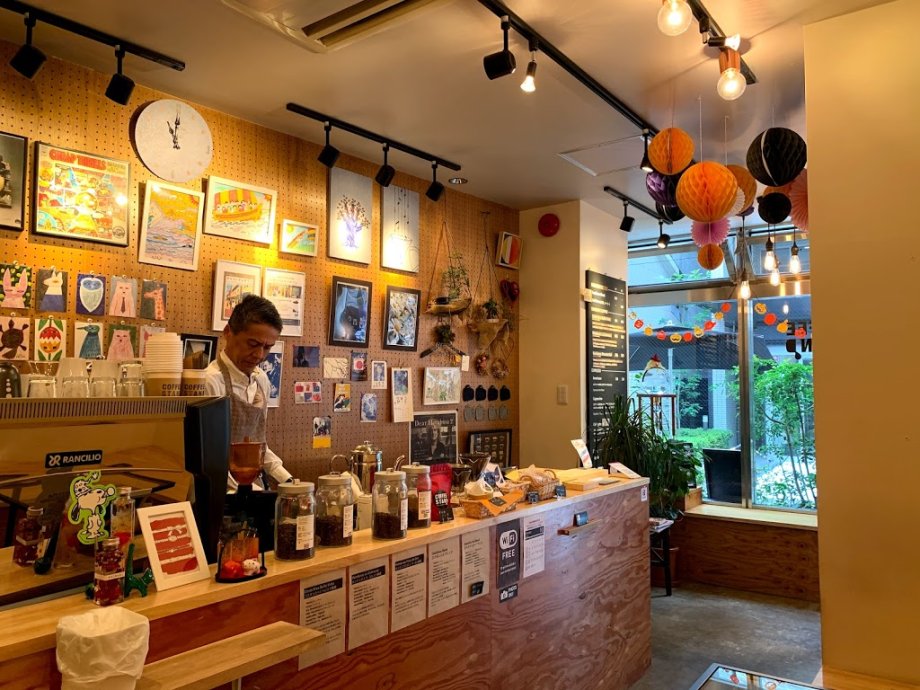 COFFEE STAND OSAKA EDOBORI blue-Line - Foto 8