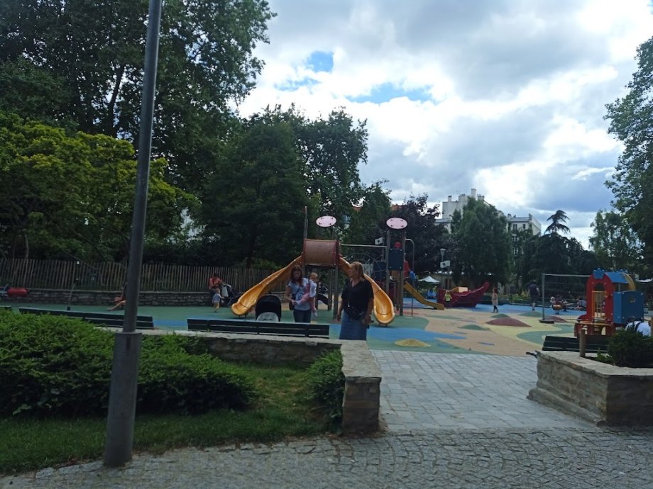 Aire de jeux Jardin Villemin - Foto 2